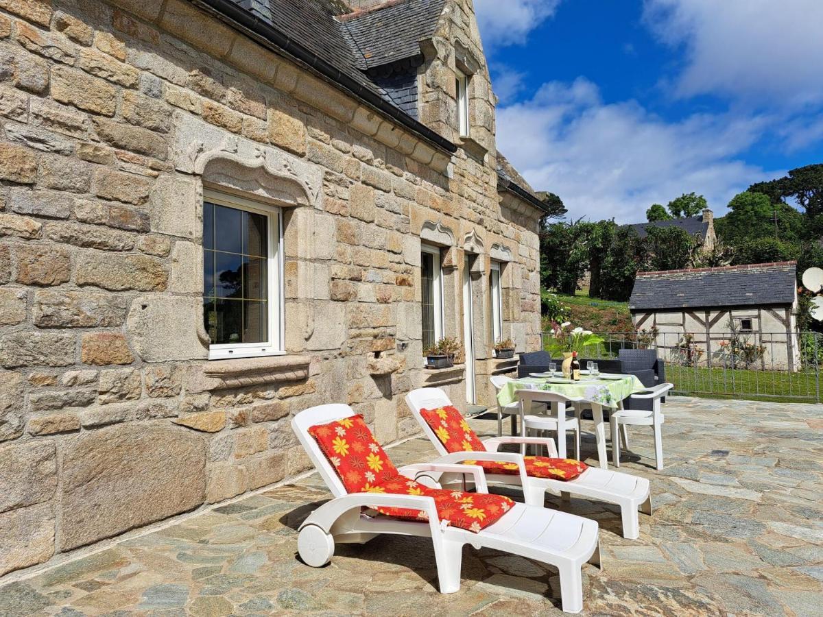 Saint-Pol-de-Léon Breton Granite Stone House With Fantastic Sea Views 빌라 외부 사진